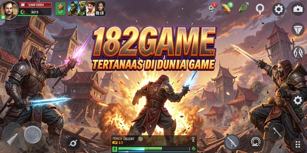 Tampilan gameplay Fighting yang seru dan mendebarkan.