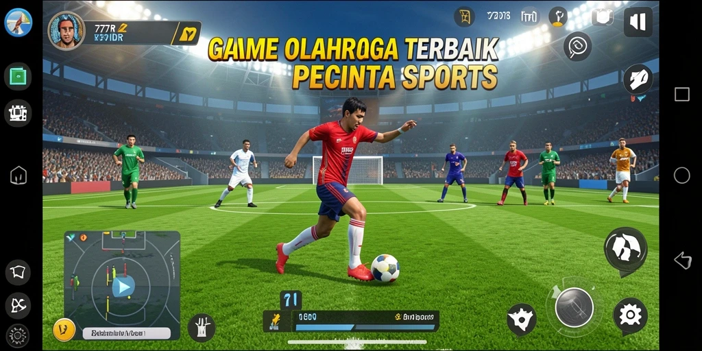 Screenshot gameplay olahraga di 777IDR menampilkan aksi seru.