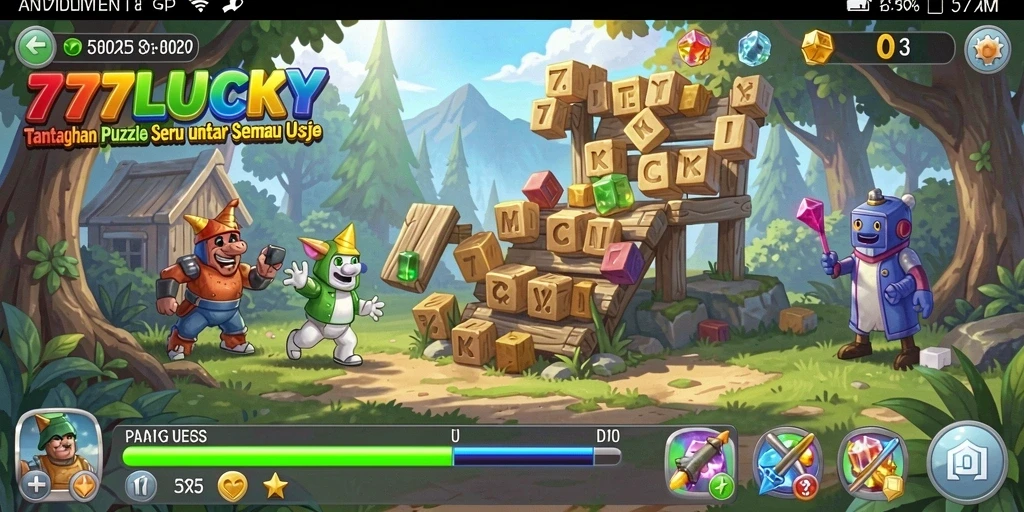Gameplay seru dan menantang di 777LUCKY.