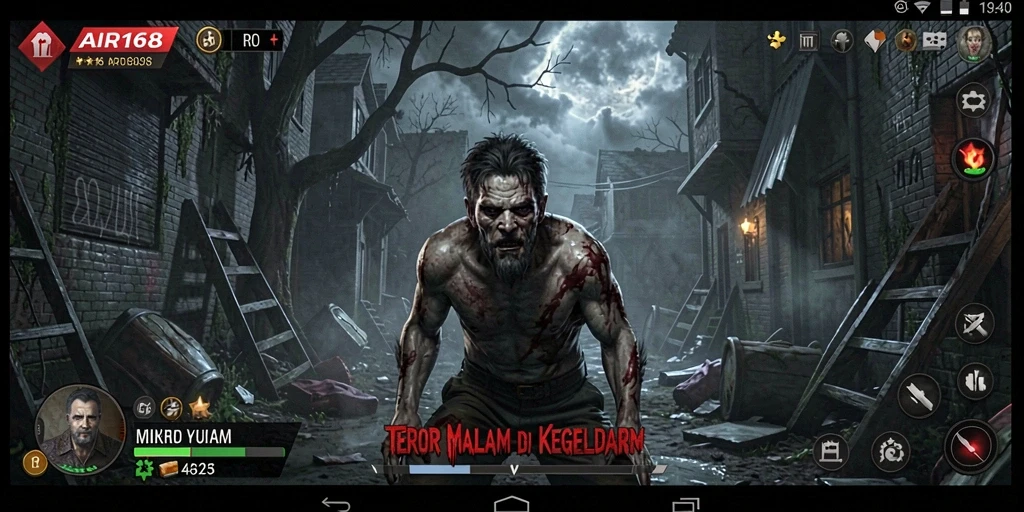 Gameplay menegangkan dengan suasana mencekam.