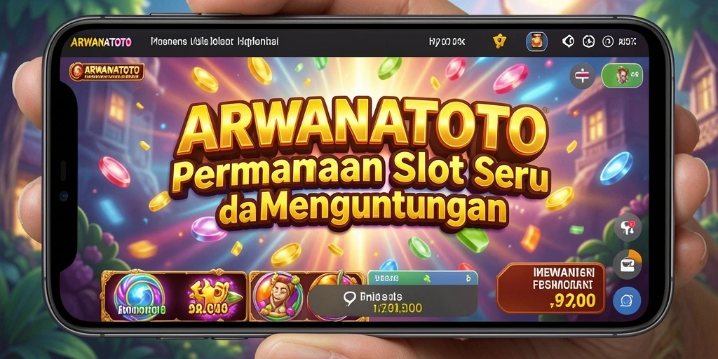 Screenshot gameplay <strong>ARWANATOTO</strong> yang menampilkan putaran slot yang mengasyikkan.