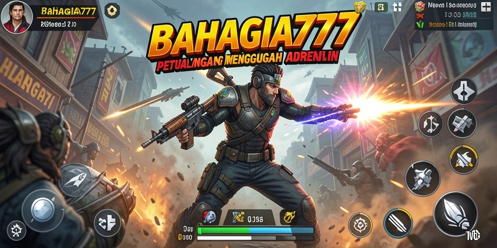 Tampilan seru aksi pertarungan di BAHAGIA777.
