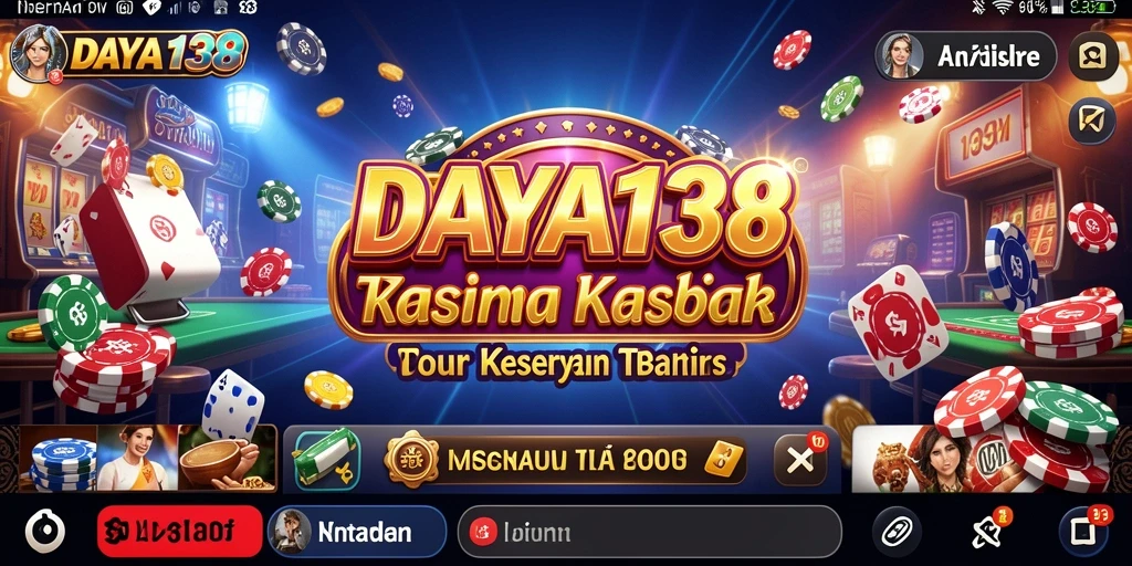 Tampilan menarik dari gameplay Kasino di DAYA138.