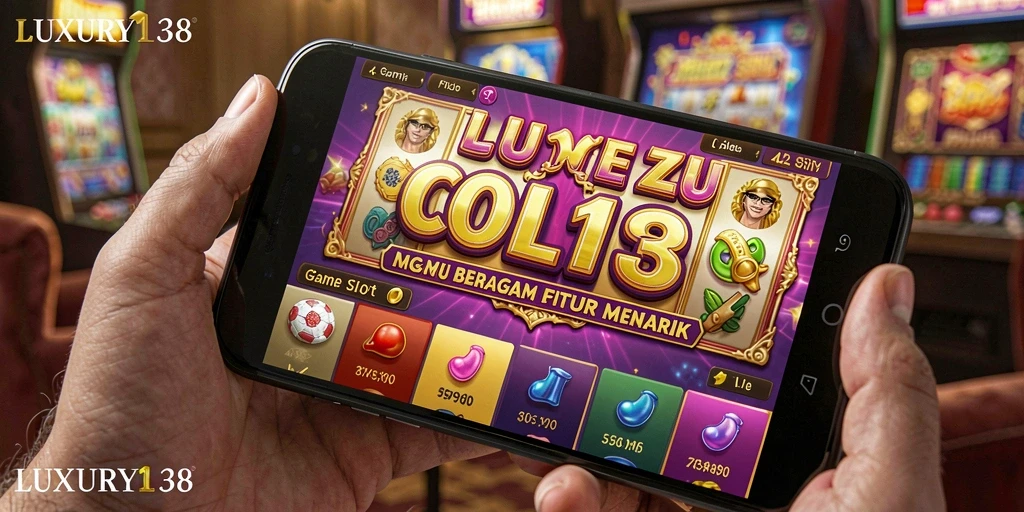 Tampilan gameplay menarik dari LUXURY138 saat memutar slot.