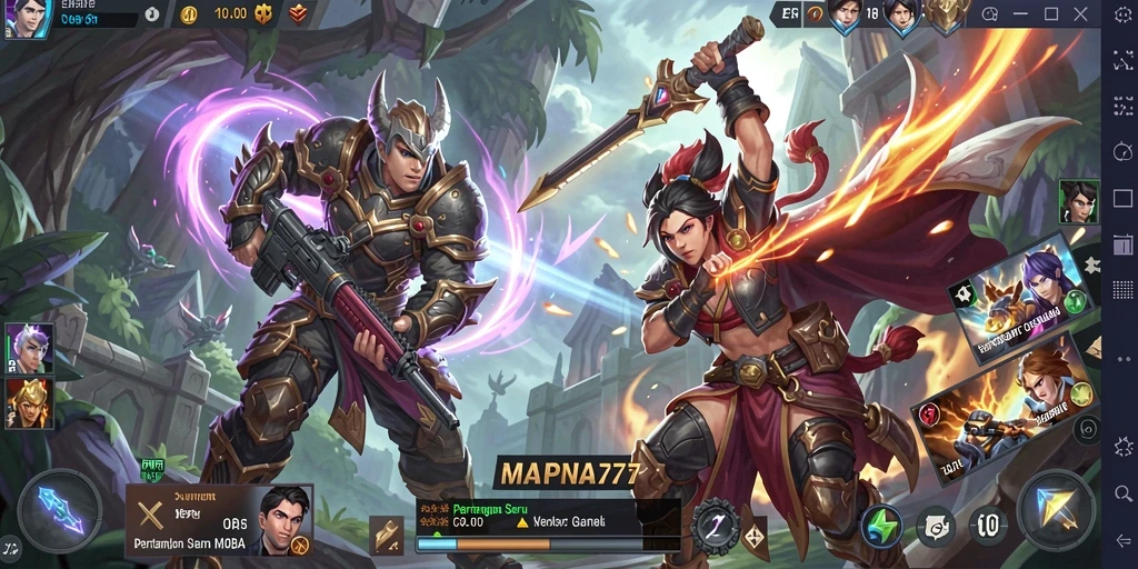 Gameplay seru dalam MAPNA777 dengan aksi penuh strategi.