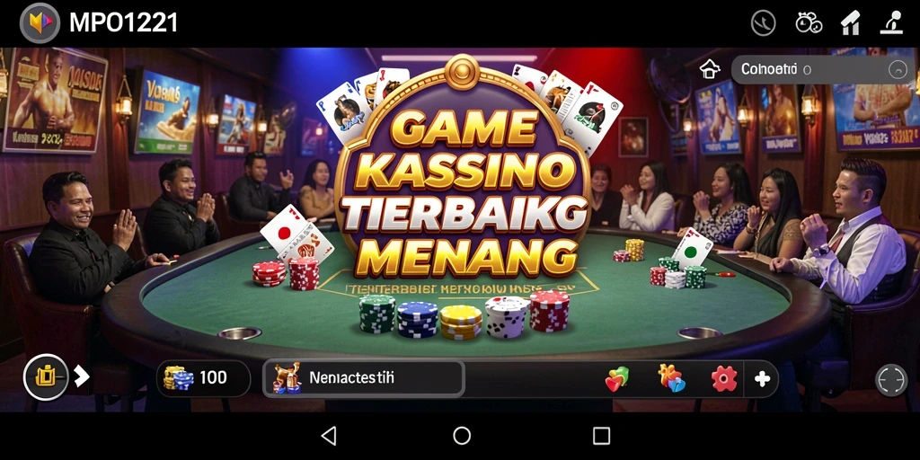 Tampilan menarik gameplay Kasino MPO1221 dengan grafis memukau.