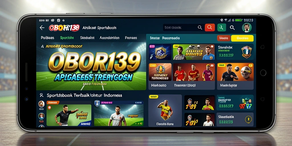 Tampilan menarik OBOR138 saat pengguna menjalankan taruhan olahraga.