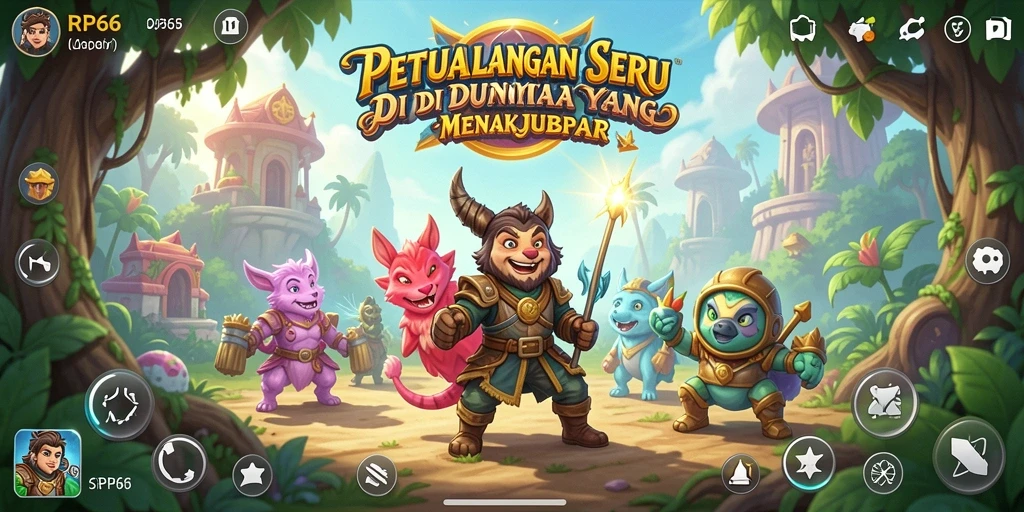 Tampilan gameplay RP66 yang menarik dan penuh tantangan.
