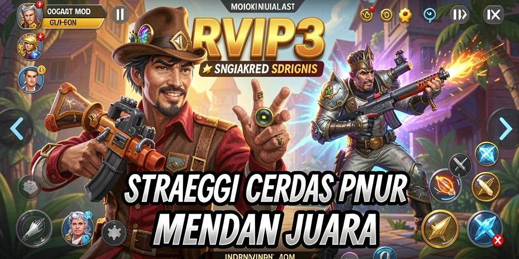Tampilan gameplay RVIP3 dengan strategi mendalam dan taktik yang menarik.