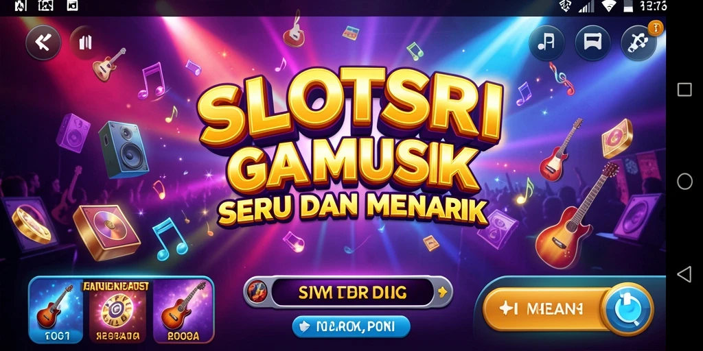 Gameplay SLOTSRI yang seru dan interaktif dengan berbagai lagu.