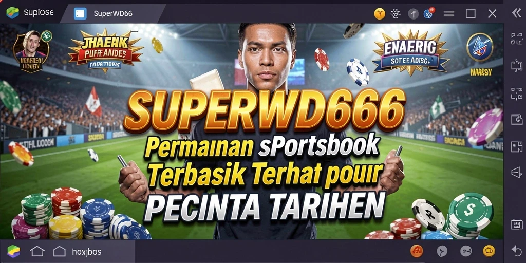 Tampilan menarik dari SUPERWD666 dengan pengalaman taruhan olahraga yang mendebarkan.