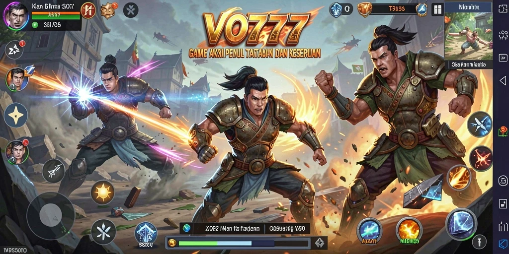 Tampilan menegangkan dari gameplay VO777 yang penuh aksi.